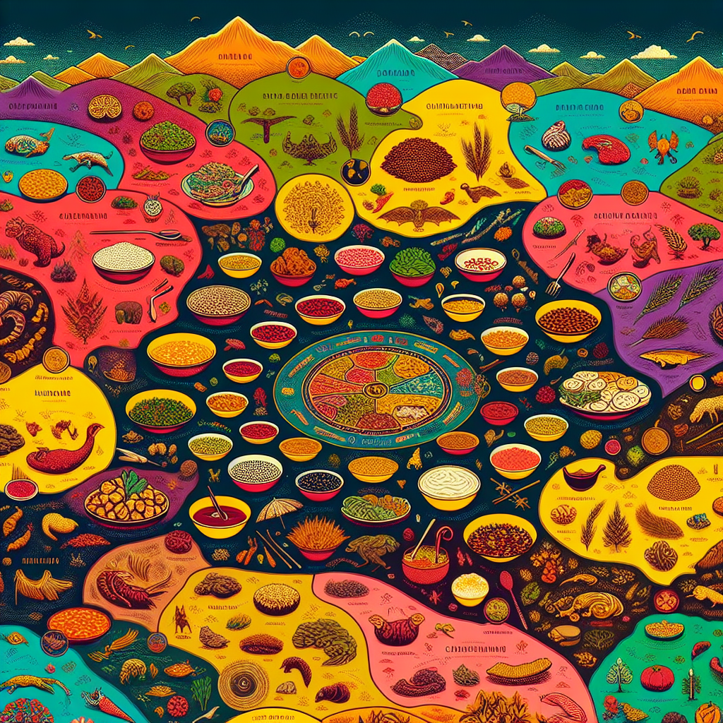 Exploring the Unique Flavors of Traditional Foods from 38 Provinces in